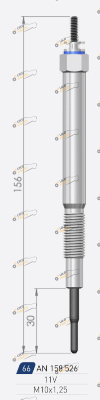 Свеча накаливания A-N PARTS 158 526